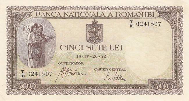 500 Lei 1942